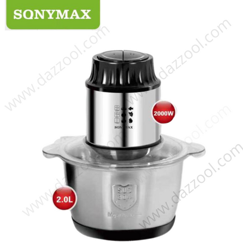 SonyMax Food Chopper 2000W SN-0073-dazzool.com