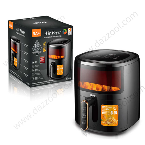 RAF Air Fryer Top Touch Panel 6.0L 1500W R.5330-dazzool.com