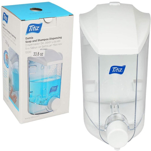 Titiz Damla Soap And Shampoo Dispenser 1000ml -  - dazzool.com