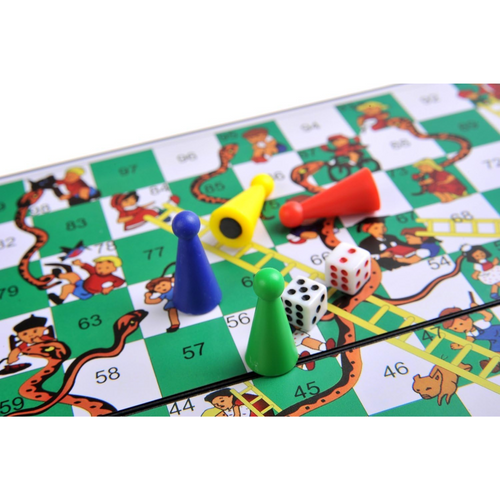 Snake & Ladders Magnetic Board Game QX8702-dazzool.com