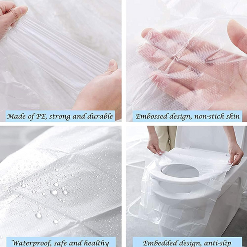 Disposable Plastic Toilet Seat Covers-dazzool.com