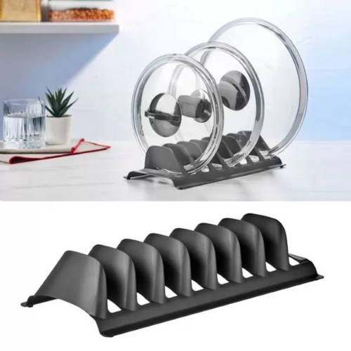 Plastic Pan Pot Lid Organizer-dazzool.com