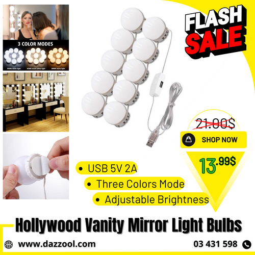 Vanity Mirror Lights See your Self Better -  - dazzool.com