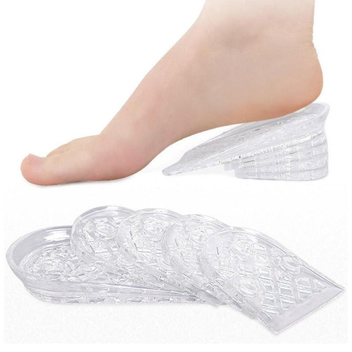 5 Layers Silicone Adjustable Height Increase Insoles -  - dazzool.com