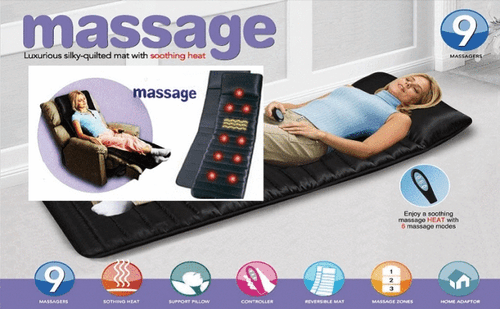 Massage Mat Bed With 9 Massager -  - dazzool.com