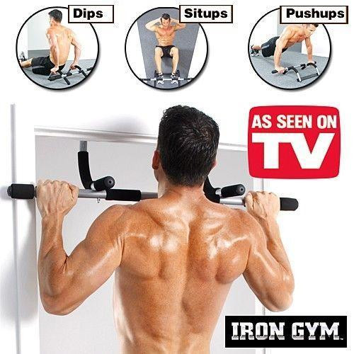 Iron Gym Total Upper Body Workout Bar -  - dazzool.com