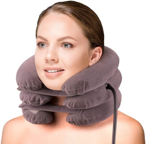 3 Layers Tractors for Cervical Spine Neck Rest Support Massager -  - dazzool.com