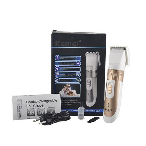 Kemei  Electric Hair Trimmer Clipper Chargeable Battery Dynamic Razor KM-9020 -  - dazzool.com