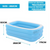 Inflatable Swimming Pool Intime 262x175x60cm -  - dazzool.com