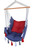 Stylish Chair Swing Hammock Indigo & Red MKR-007 by dazzool.com