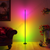 Modern LED RGB Floor Lamp  Colorful With Remote Control  120cm - dazzool