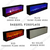 Dazzool Decorative Four Modes Electric Fireplace With Remote Control And Bluetooth Speaker