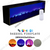 Dazzool Decorative Four Modes Electric Fireplace With Remote Control And Bluetooth Speaker (W90xH25xD15)Cm DZLIT-0013