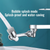 Stainless Steel Universal 1080° Swivel Robotic Arm Extension Faucet-dazzool.com