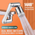 Stainless Steel Universal 1080° Swivel Robotic Arm Extension Faucet-dazzool.com