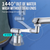 Stainless Steel Universal 1080° Swivel Robotic Arm Extension Faucet-dazzool.com Stainless Steel Universal 1080° Swivel Robotic Arm Extension Faucet-dazzool.com