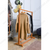 dazzool Standing Wooden Clothes Hanger Stand Light Brown H123xW100cm DCR-007-dazzool.com