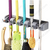 Mop Holder Tidy Organizer, Wall Mounted Organizer with 5 Position 6 Hooks for Brush Mop and Broom Tool Storage-dazzool.com