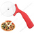 Pizza Stainless Steel Cutter , Wheel Scissors Ideal for Pizza, Pies, Waffles and Dough Cookies-dazzool.com