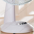 Table Fan - White 30cm 38W-dazzool.com