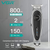 VGR Professional Salon Level Hair Clipper V-262-dazzool.com