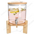 Beverage Dispenser with Wooden Stand 5L-dazzool.com