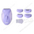 Kemei Rechargeable Electric Epilator, Bikini Shaver, Foot Callus Remover KM-6037-dazzool.com Kemei Rechargeable Electric Epilator, Bikini Shaver, Foot Callus Remover KM-6037-dazzool.com