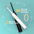 Sonic Electric Toothbrush Black ZD-X3-dazzool.com