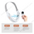 Wireless Vibration V-face Lift Belt-dazzool.com