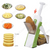 Brava Spring Multifunction Vegetable Cutter-dazzool.com