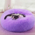 Winter Warm Round Plush Pet Bed-dazzool.com