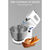 DSP Stand Mixer 4L 30W KM3015-dazzool.com