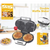 DSP Double Waffle Maker 1200W KC1161-dazzool.com