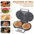 DSP Double Waffle Maker 1200W KC1161-dazzool.com