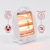 Happy Lighting Quartz Electric Heater 800W JA-2-dazzool.com