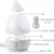 Ultrasonic Air Humidifier 7 Color Led Lights 1.3L-dazzool.com