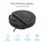 Quick Charger & Power Strip Splitter With 3 USB Ports And Mobile Stand Moxom MX-ST03 -  - dazzool.com