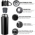 500ml Insulated Thermos Bottle with 2 Extra Cups-dazzool.com