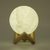 Rechargeable 3D Moon Light Lamp 3 Colors-dazzool.com