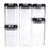 Airtight Sealed Stackable Food Storage Container Set 5 PCS A-525-dazzool.com Airtight Sealed Stackable Food Storage Container Set 5 PCS A-525-dazzool.com