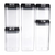 Airtight Sealed Stackable Food Storage Container Set 5 PCS A-525-dazzool.com