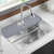 Foldable Silicone Kitchen Faucet Mat Splash-proof Faucet Drain Mat-dazzool.com Foldable Silicone Kitchen Faucet Mat Splash-proof Faucet Drain Mat-dazzool.com