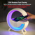 G-Shaped LED Wireless Charging Bluetooth Speaker BT 2301-dazzool.com