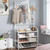 Multifunctional Coat And Shoes Rack Hanger www.dazzool.com