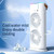 Rechargeable Double Cool Spray Fan www.dazzool.com