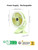 3-in-1 Clip-On Desktop Fan with Light www.Dazzool.com