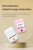 Mini Bluetooth Thermal Label Printer  Portable Sticker Maker for Home & Office By Dazzool.com