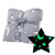 glow in the dark moon stars blanket Lebanon, بطانية نجوم وقمر مضيئة, grey fleece blanket Beirut, luminous kids blanket Lebanon, Dazzool home product