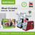 Sonymax SN-4002 2200W electric meat grinder in black and red with stainless steel grinding head, feeding tray and retail box – meat mincer with kibbeh maker Lebanon