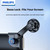 Philips magnetic car phone holder clipped to a car infotainment screen showing 360-degree arm and ball joint rotation – dazzool Lebanon